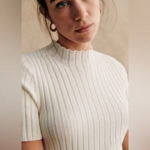 Sezane Edwin Jumper in Ecru
